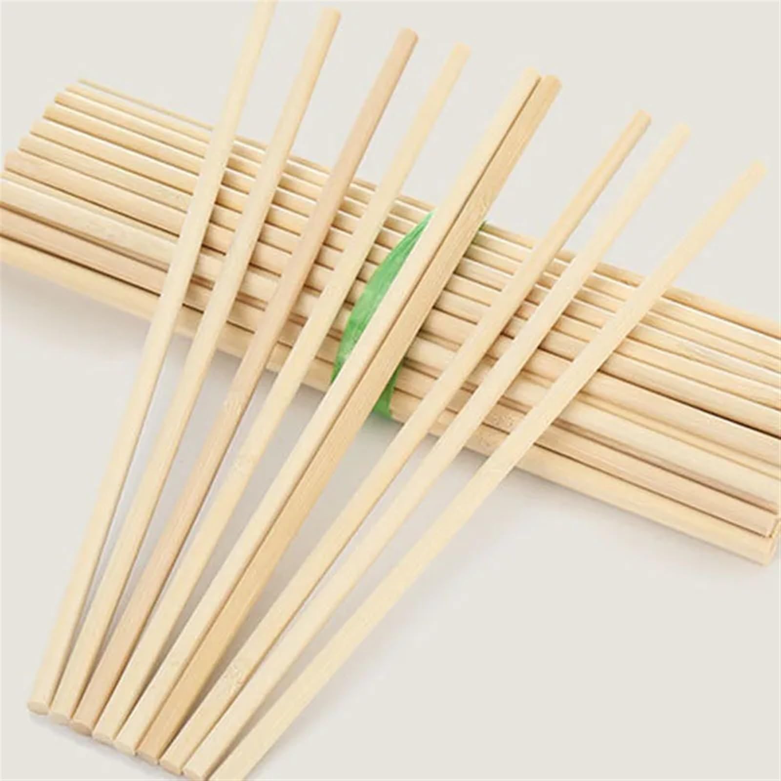 drewniane pręty, Okrągły drewniany patyk 3-8 mm do rękodzieła, jedzenia, lodu(4mmx30cm 30Pcs)