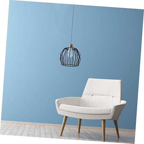 Miniatura 3 de Pantalla de lámpara colgante de hierro forjado, pantalla colgante, pantalla de lámpara colgante, pantalla de luz negra, reemplazo de pantalla