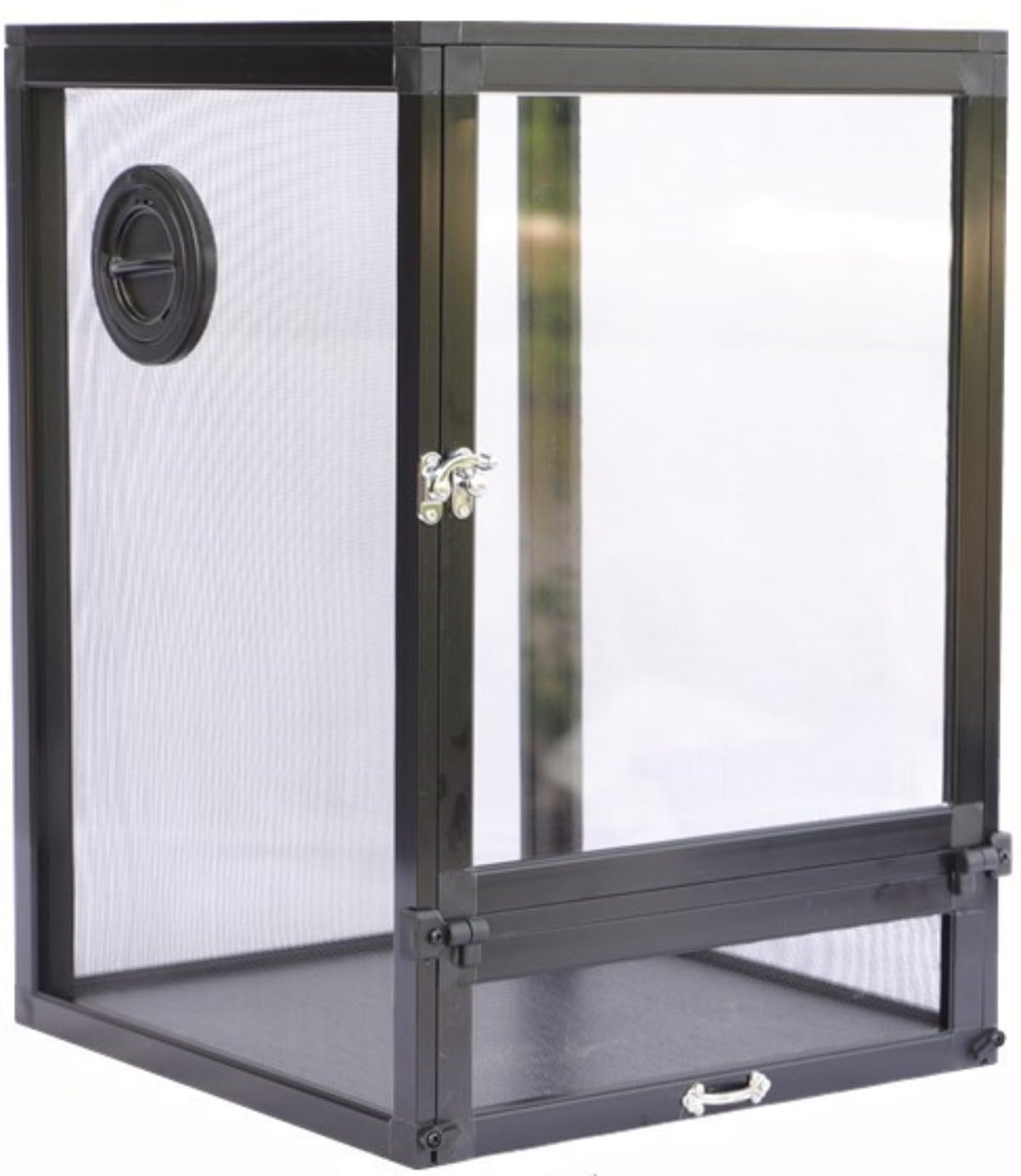 Amazon | 120L 爬虫類ケージ グラステラリウム 透明 W60×D45×H45CM