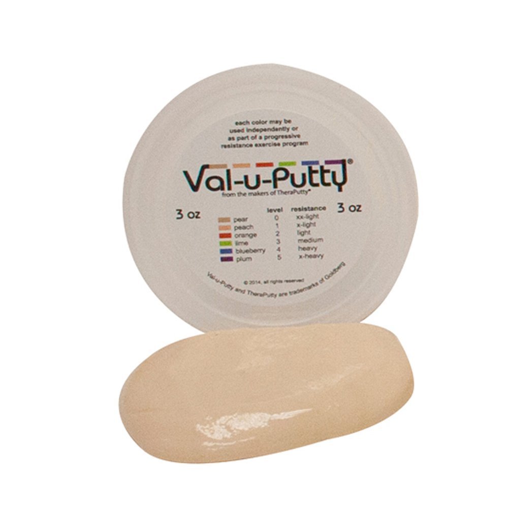 Val-u-Putty 10-3910 Exercise Putty, 3 oz. Capacity, XX-Light, Pear