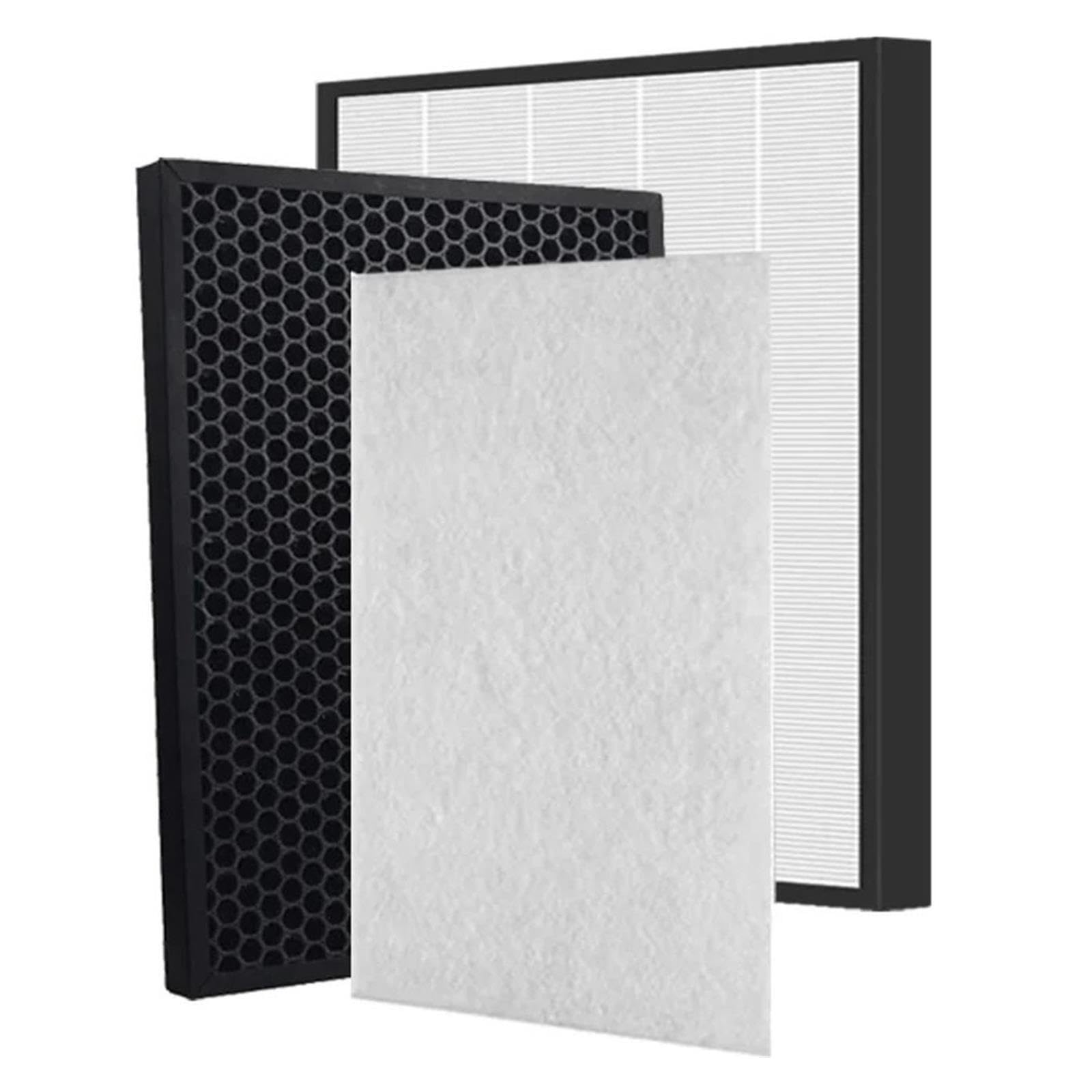 Filtro Composito Al Carbone Attivo Hepa 2-in-1 For La Sostituzione Delle Parti Del Purificatore D'aria CAF‑X50XPL Compatible With Toshiba CAF‑H30 (W)