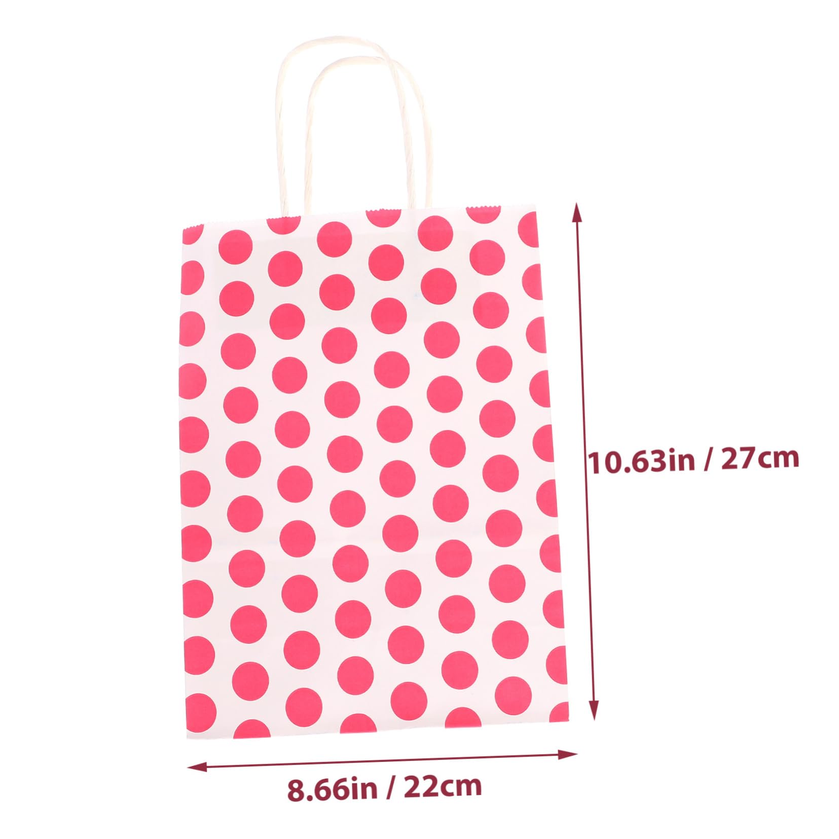 WRITWAA Pezzi Borse Kraft Sacchetti Eleganti per Confezioni Caramelle e Regali Design Resistente e Speciali