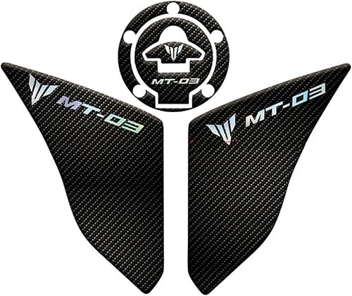 Adhesivo para tanque de combustible de motocicleta Yamaha MT-03, calcomanías para tanque de combustible de motocicleta, accesorios (color 2#) disponible en Yaxa El Salvador