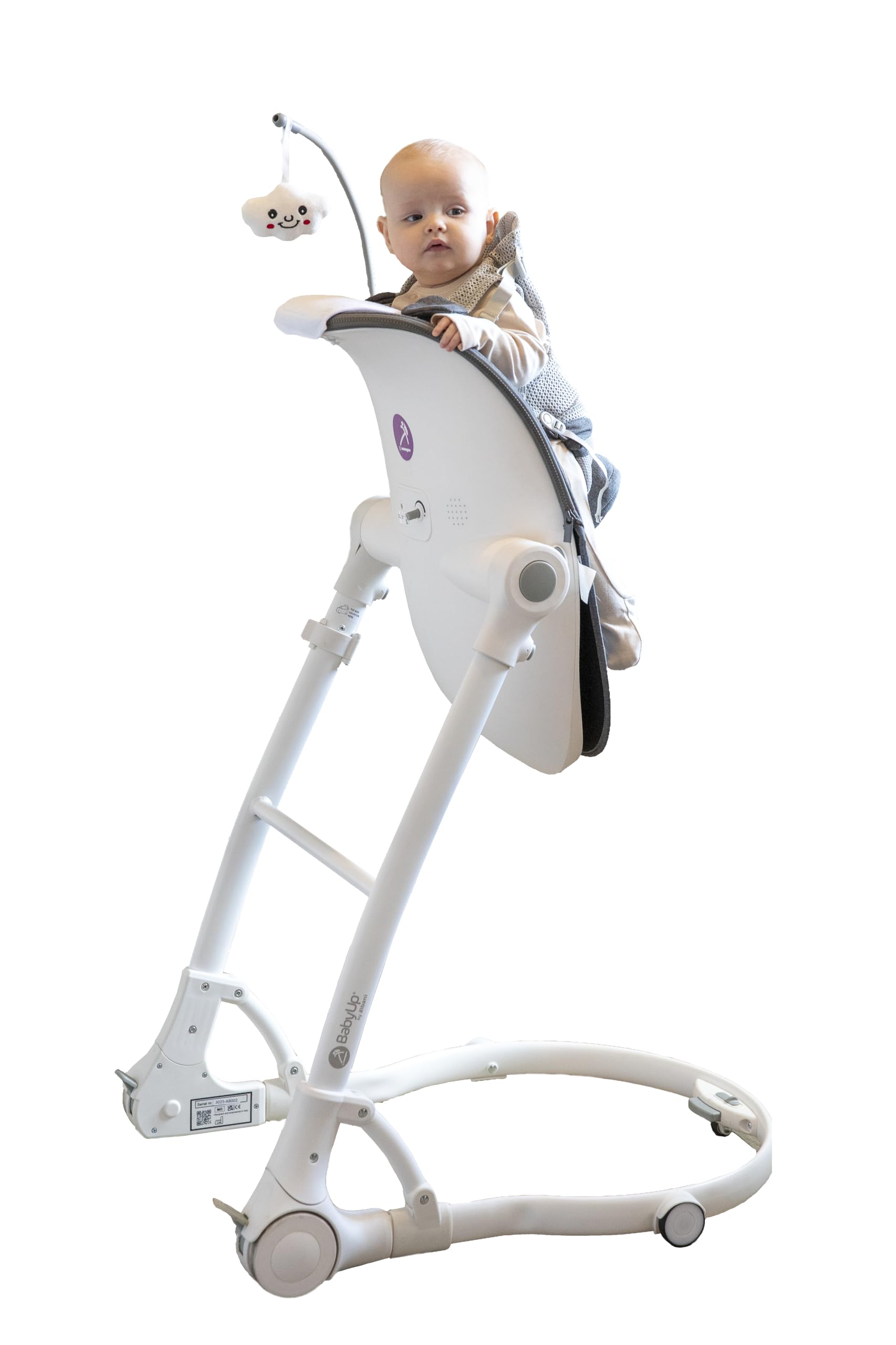 Chaise Bébé Anti-Reflux | Siège d’Alimentation Vertical pour Soulager Reflux & Coliques | De la Naissance à 3 Ans | Assise Réglable à 70°, Convertible en Chaise Haute