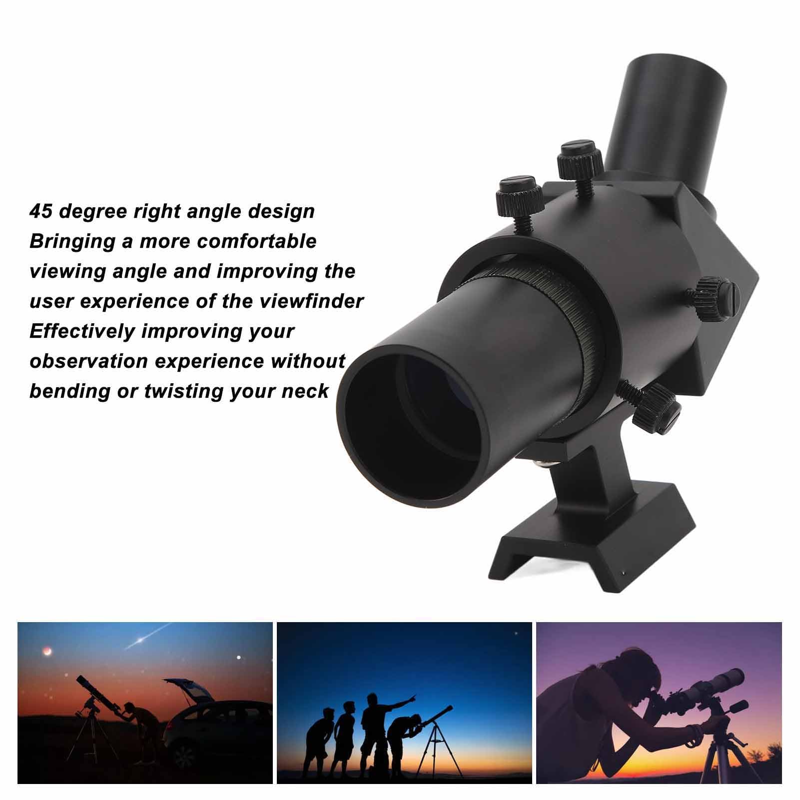 Amazon | 6X30 ファインダースコープ、45°直角全画像光学ファインダー