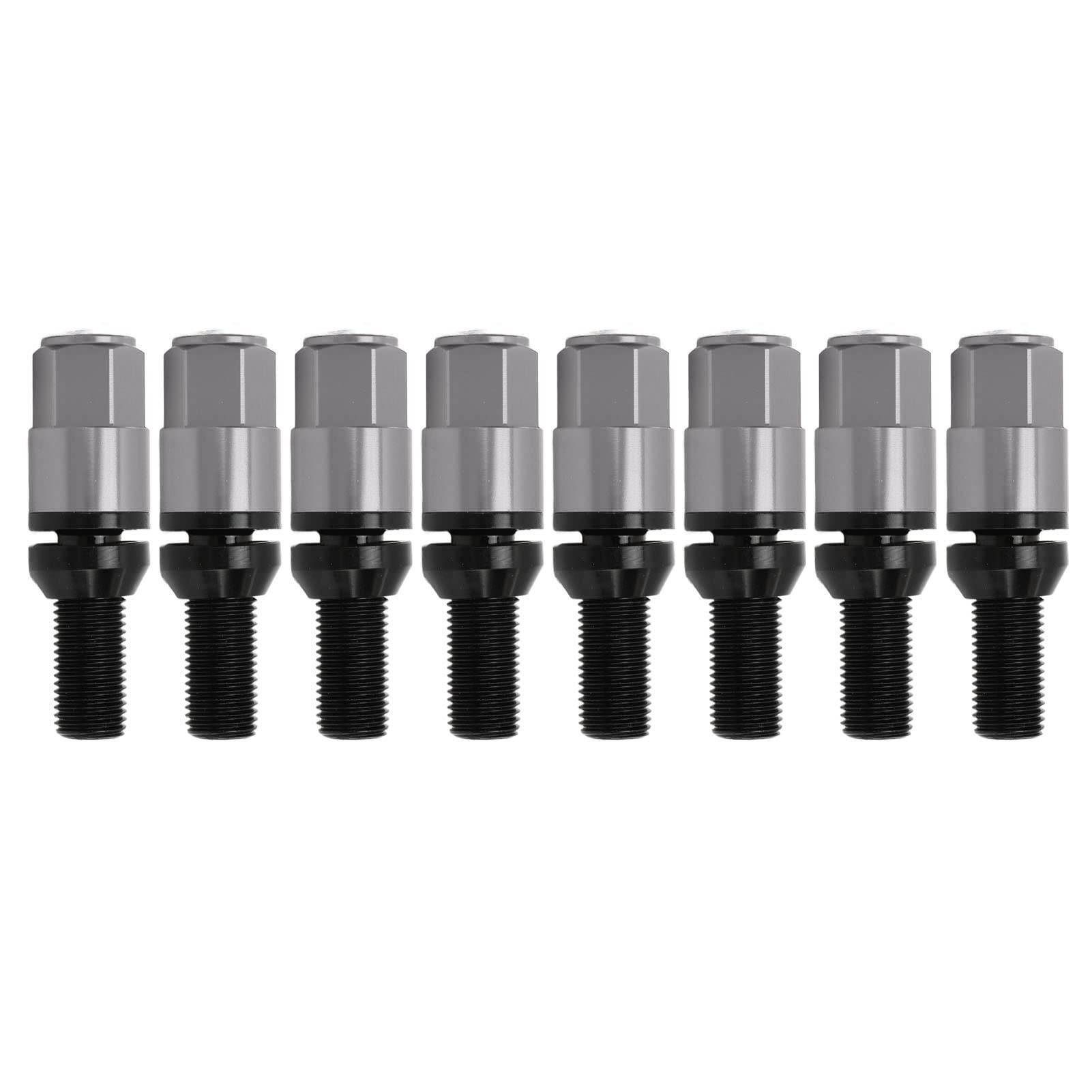 Premium 35CrMo śruby do kół z gniazdem stożkowym, 20 sztuk sześciokątnych 17 mm śruby do kół M14x1,5, 12,9 jakości do samochodu, łatwy w instalacji, uniwersalny montaż o długiej żywotności