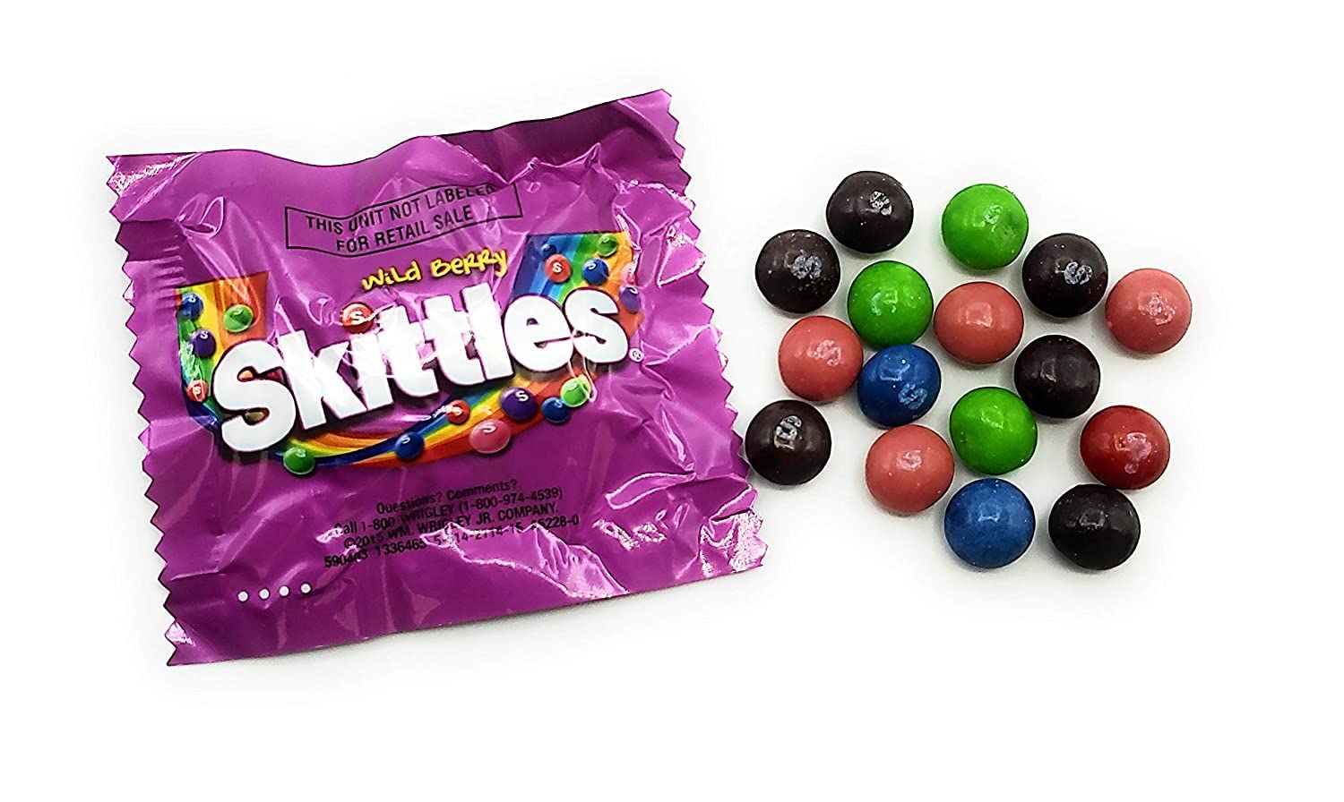 Sweet and Sour Skittles Assorted Flavors Candy Variety Pack Fun Size