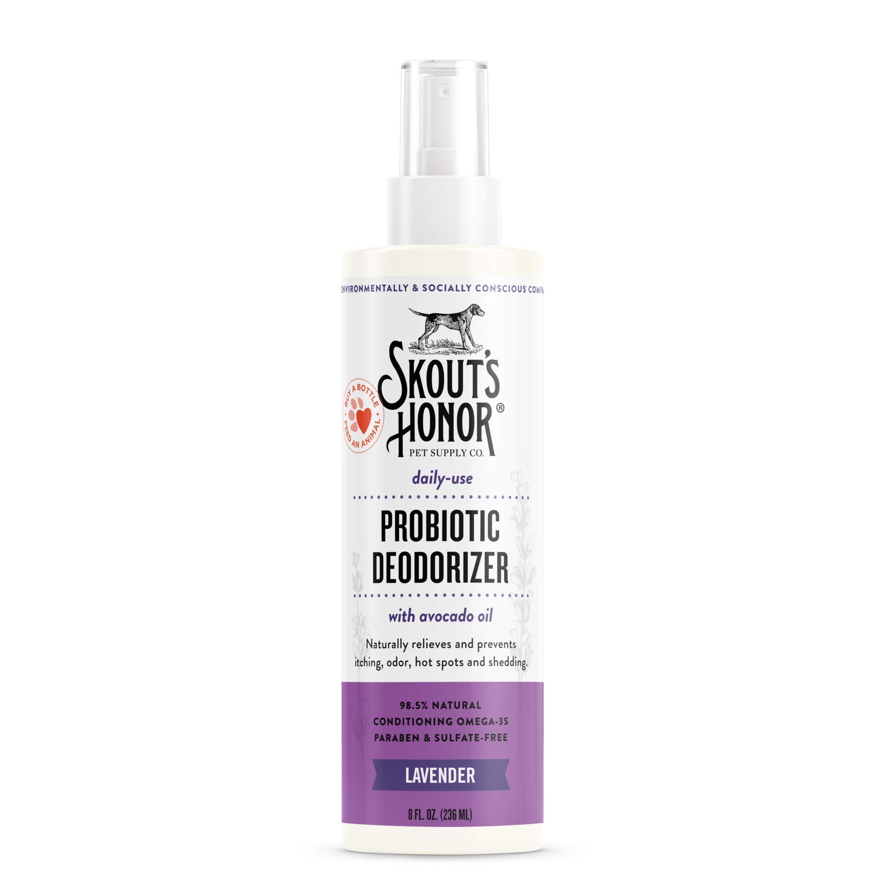 See full amazon price history chart for Skouts Honor Daily Use Deodorizer for Pets- Lavender 236 ml Skouts Honor Daily Use Deodorizer for Pets- Lavender 236 ml (B08LBN8T5X) Amazon Price History, Amazon Price Tracker