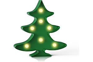 Small Christmas Tree for Kids, Holiday Light Wall Decor