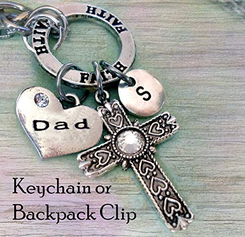 birthstone keychain for dad