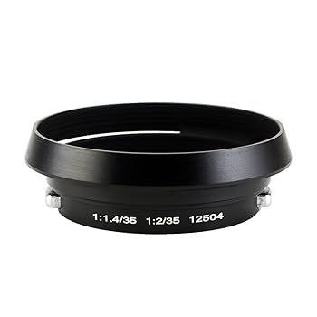 Amazon | レンズフード ライカ LEICA M型用 金属製 (12504 / 黒