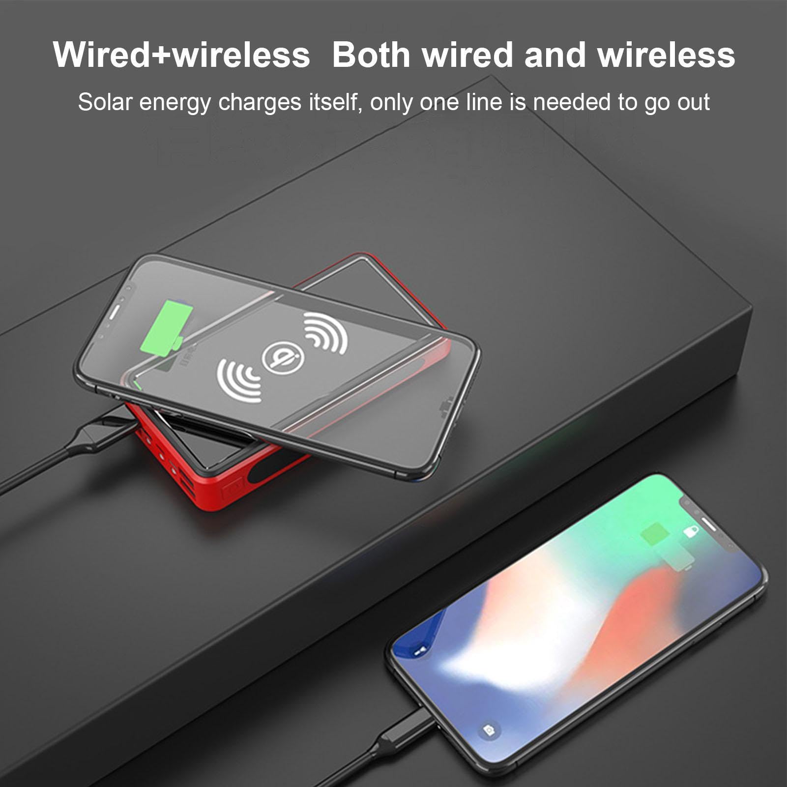 Chargeur de téléphone solaire Power Bank – Chargeur solaire portable
