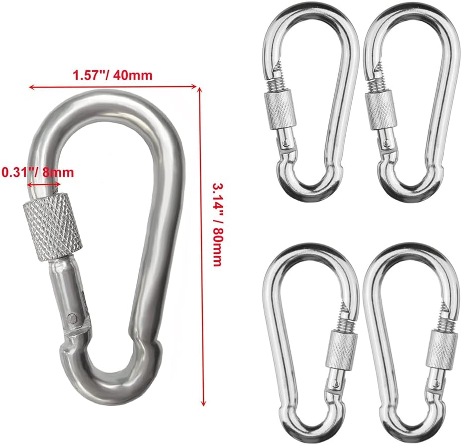 Swing Chains (2) Fully Coated for Swing Set with 4 Free Quick Links Anti-Rust Iron Link Chains Playground Kids Tree Swing Seat Accessories and Replacement Support 660 Lb (Green)