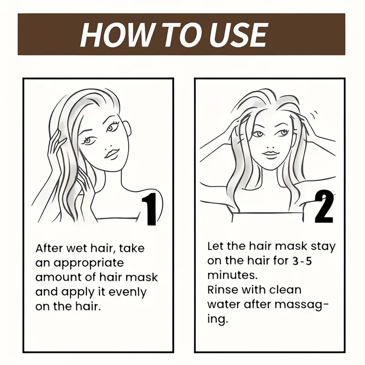 Black Castor Oil Curl Defining Cream，Long-Lasting Hold Curl Cream for Enhanced Waves and Curls，Lightweight and Anti-Frizz Moisturizing Hair Mask，Suitable for All Curly Hair Types，2.14 Oz - Image 7