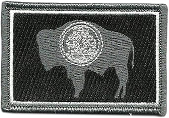 Gadsden and Culpeper Tactical State Patch - Wyoming - View Colors