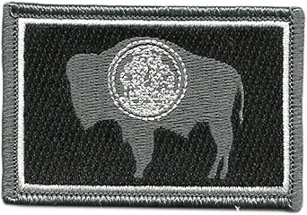 Gadsden and Culpeper Tactical State Patch - Wyoming - View Colors