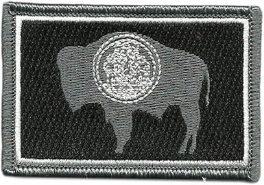 Gadsden and Culpeper Tactical State Patch - Wyoming - View Colors