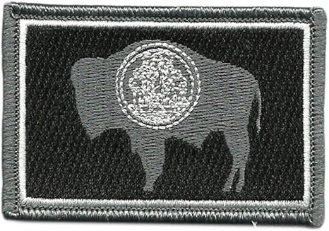 Gadsden and Culpeper Tactical State Patch - Wyoming - View Colors