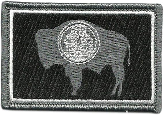 Gadsden and Culpeper Tactical State Patch - Wyoming - View Colors