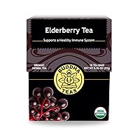 Vista 1 de Buddha Teas - Té orgánico de saúco - Té de hierbas - Para la salud y el bienestar - Con antioxidantes y minerales - Ingredientes limpios - Sin