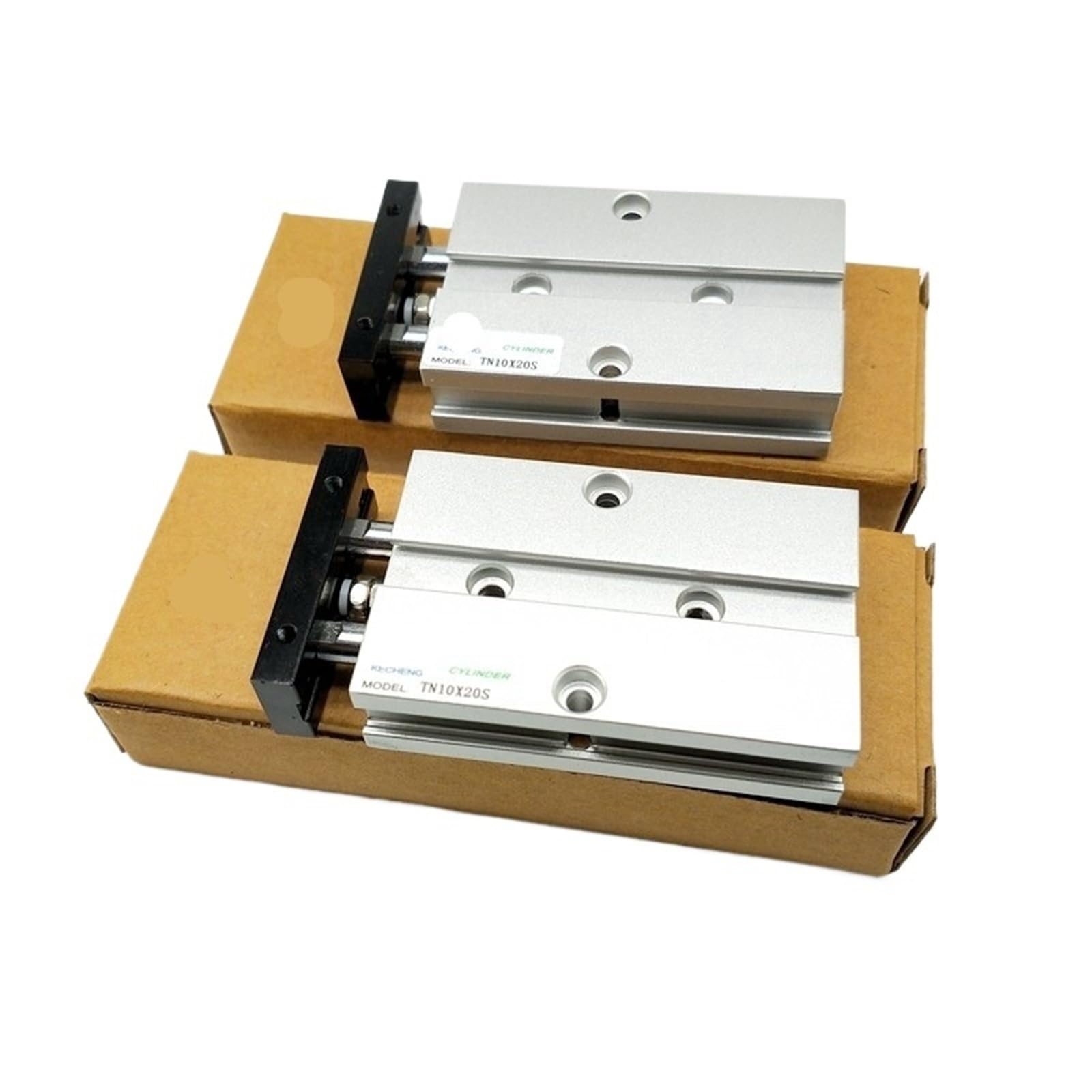 Vérin pneumatique double effet TN16X20S anti-rotation pour un guidage linéaire stable