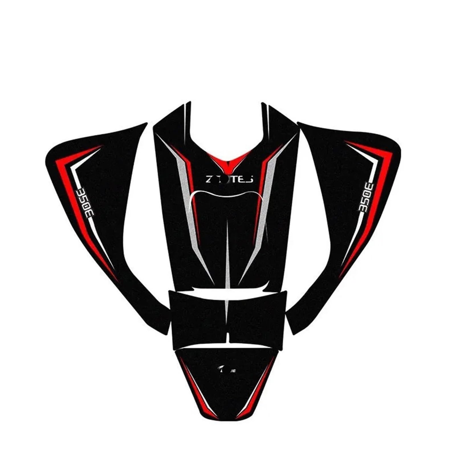 for Zontes 350e Tank Pad Stickers Gasoline Covers Fueltank Protector Tankpad Kit Decals Motorcycle Accesories Bike E E350 350 Gas Stickers Decals