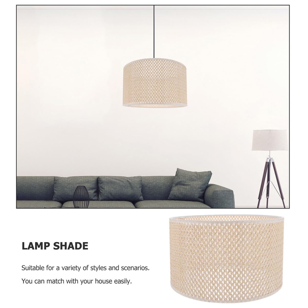 Kreativer Lampenschirm im Modernen Stil für Tischlampen E27 Gold