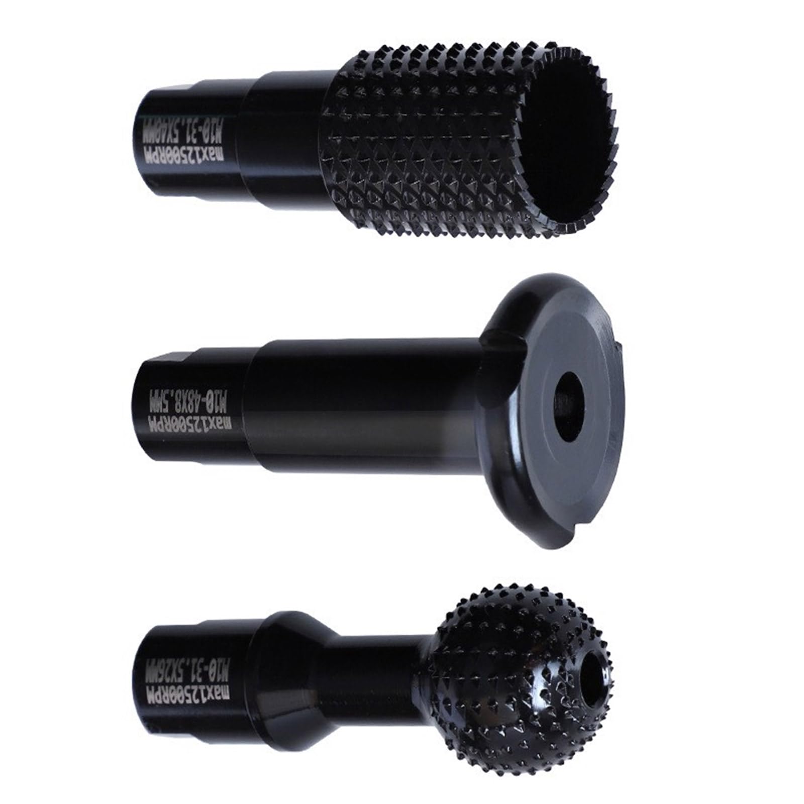 3 piezas carpintería lima giratoria tallado metal lima de escofina rotativa broca carpintería herramienta de corte lima giratoria carpintería taller