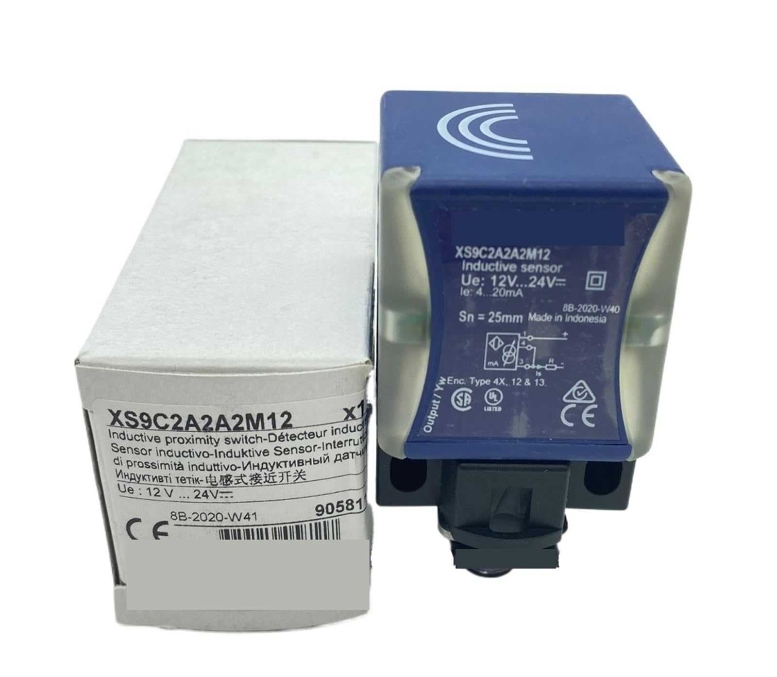 KSZHZYMGX 1PCS XS9C2A2A2M12 proximity switch