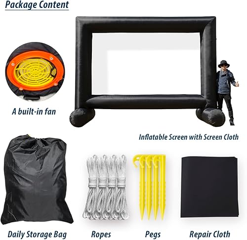 Miniatura 6 de Pantalla inflable para ver películas al aire libre