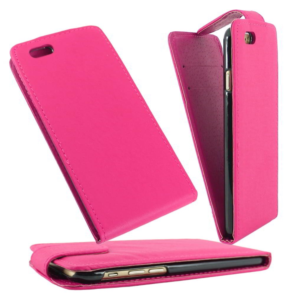 EbestStar Custodia Con Risvolto In PU Per IPhone 6 Plus/6S Plus - Rossa Con Protezione In Vetro Temperato Inclusa