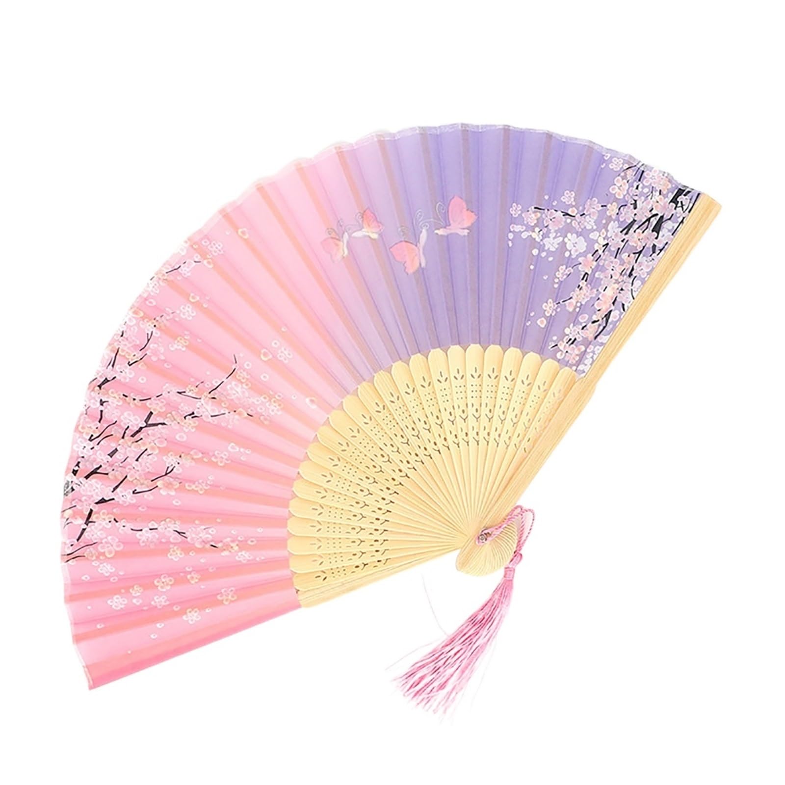 Dcuipg Women's Color1 Folding Fan For Party