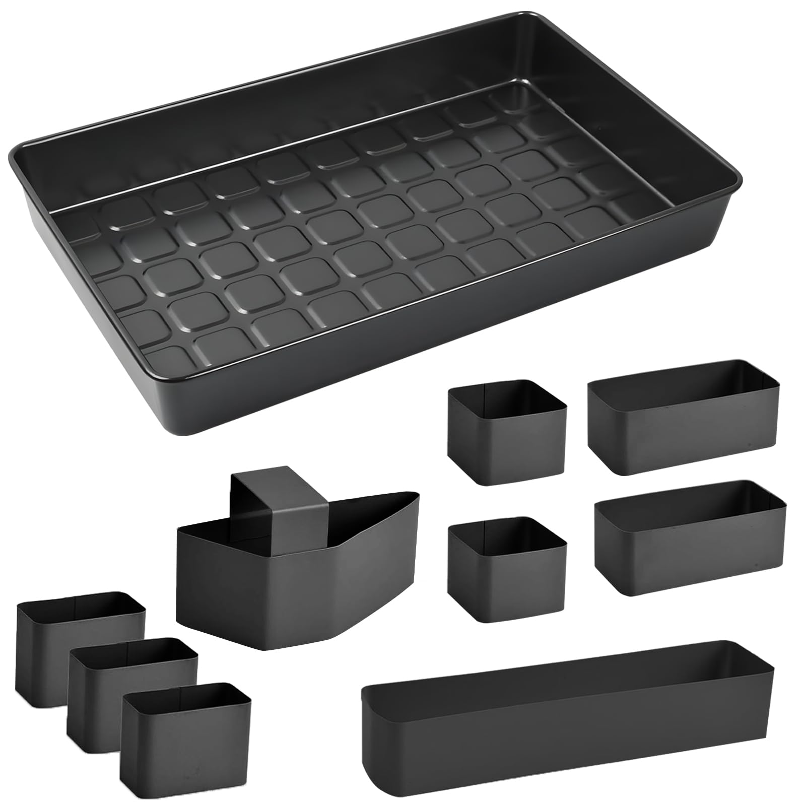 Zahlen- & Buchstaben-Backform Set, 10-teilig Verstellbare Kuchenform aus Aluminium, Antihaft & Hitzebeständig bis 230 °C, DIY Backform für Geburtstag, Hochzeit, Taufe & Party Torten