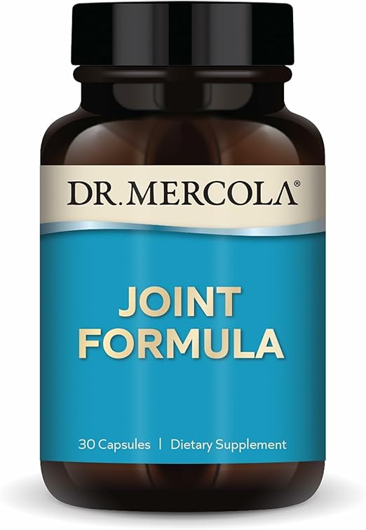 Dr. Mercola Joint Formula - Supports Joint Comfort & Mobility - from Natural Eggshell Membrane - Non-GMO & Gluten-Free - 30 Capsules (30 Servings)