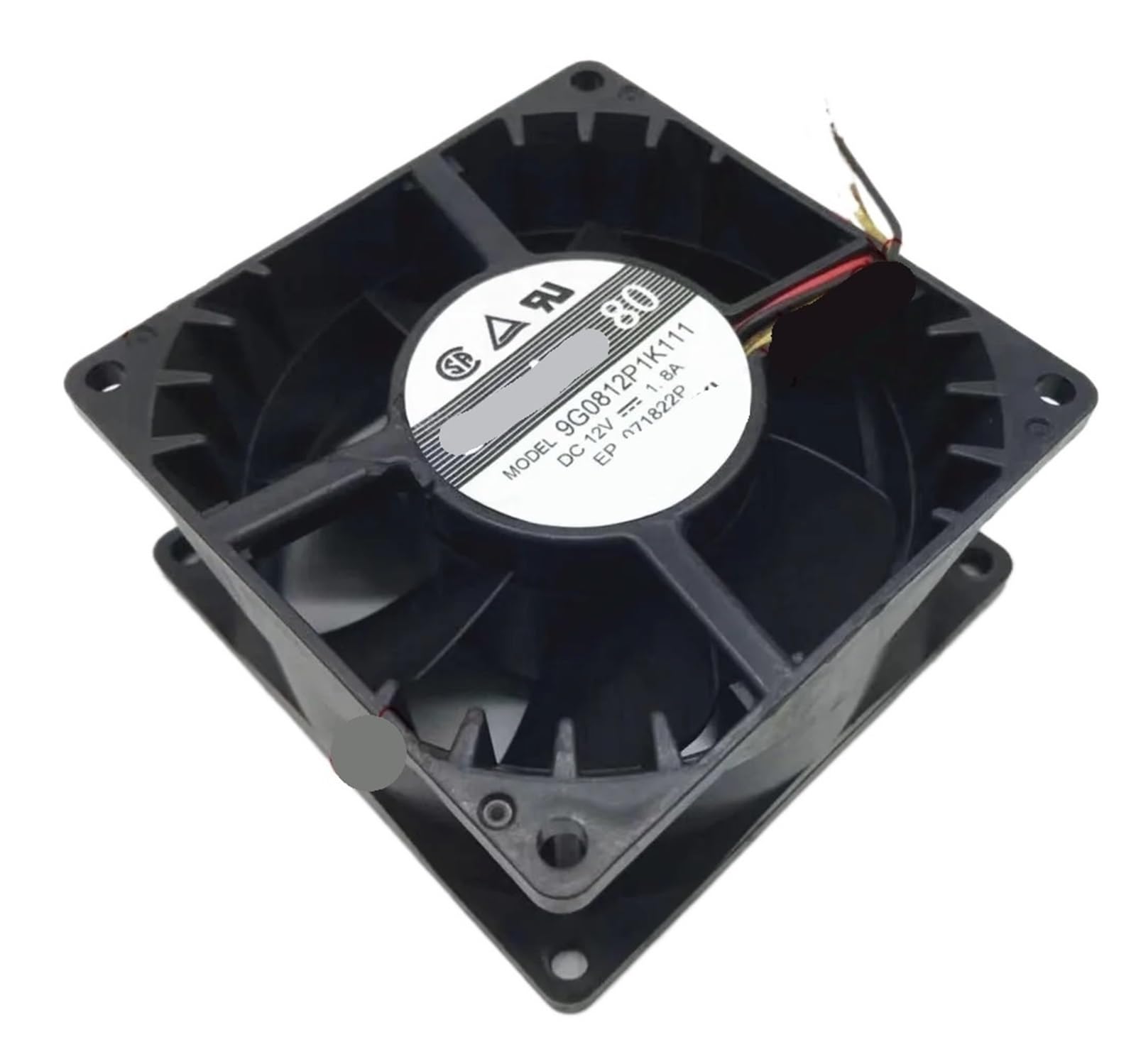 PEQYUACTE 9G0812P1K111 12V 1.8A 80x80x38mm 4-Wire Cooling Fan