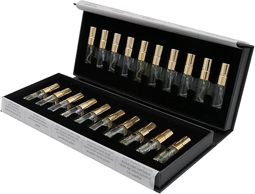 Amazing Creation Discovery Set  Colección de 20 perfumes de lujo, frascos de Eau de Parfum de 0.1 fl oz  Caja de regalo de muestra de fragancia