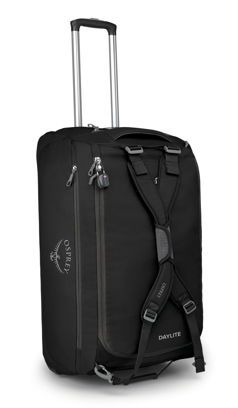 Osprey Daylite Wheeled wytrzymała walizka na kółkach, uniseks, czarna O/S