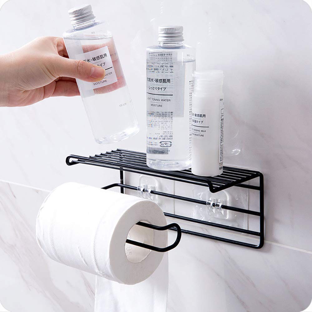See full amazon price history chart for ZURATO Self Adhesive Tissue Toilet Paper Holder Storage with Shelf, Wall-Mounted Paper Towel Storage Rack Bathroom Wall Shelf (Black) ZURATO Self Adhesive Tissue Toilet Paper Holder Storage with Shelf, Wall-Mounted Paper Towel Storage Rack Bathroom Wall Shelf (Black) (B07XSMZDJC) Amazon Price History, Amazon Price Tracker