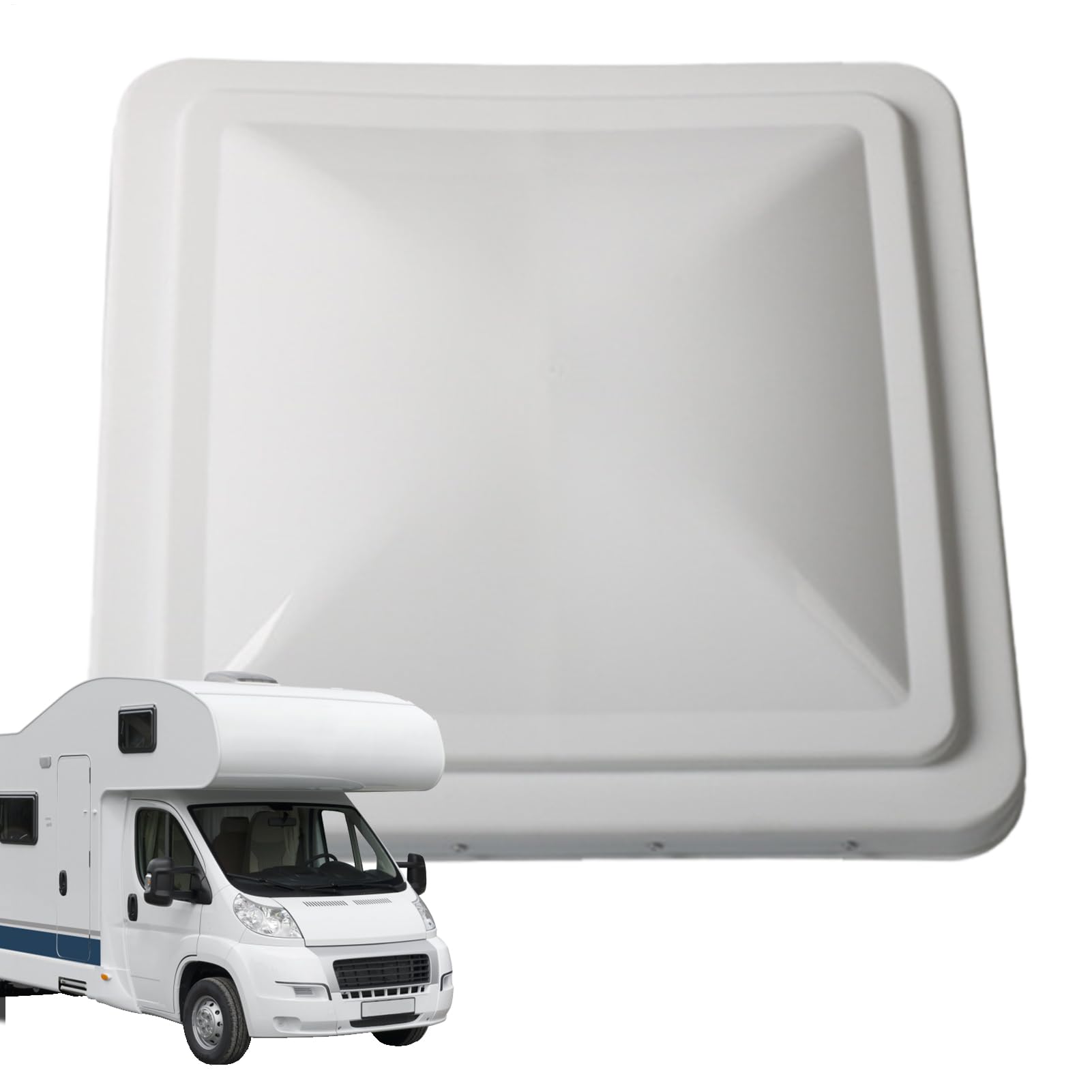 Ventilación De Techo Para Remolque De Carga - Ventana de Techo para Furgoneta de Viaje - Ventilación De Impermeable De 35 Cm Para Camping Viajes Autocaravana Furgoneta Remolque En Verano