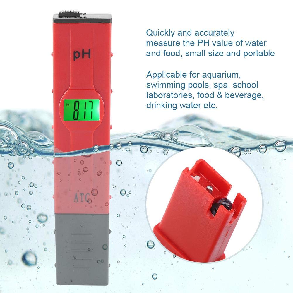 PH-Metre Vin- Protable LCD Digital PH Mètre Étalonnage automatique de la température étanche Stylo Aquarium Eau De Piscine Outil De Testeur De Vin PH-Metre Vin- Protable LCD Digital PH Mètre Étalonnage automatique de la température étanche Stylo Aquarium Eau De Piscine Outil De Testeur De Vin