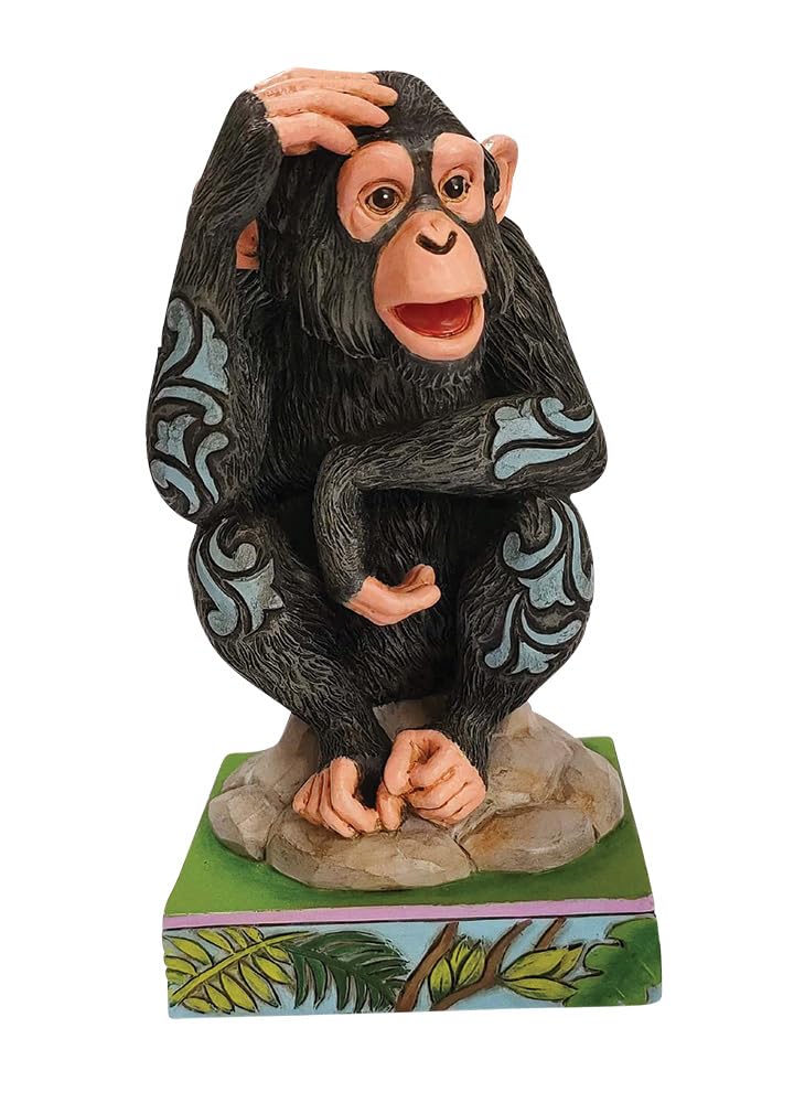Chimpanzé ludique idée cadeau d'anniversaire originale pour passionné de nature