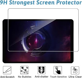 KUSINHOKA [2 Pack] Screen Protector for Lenovo Legion Tab Gen 5/Legion Y700 Gen 5,Ultra Resistant,Anti Fingerprints,HD Clear,No Bubbles,9H Hardness Protector Film Tempered Glass Film,Transparent