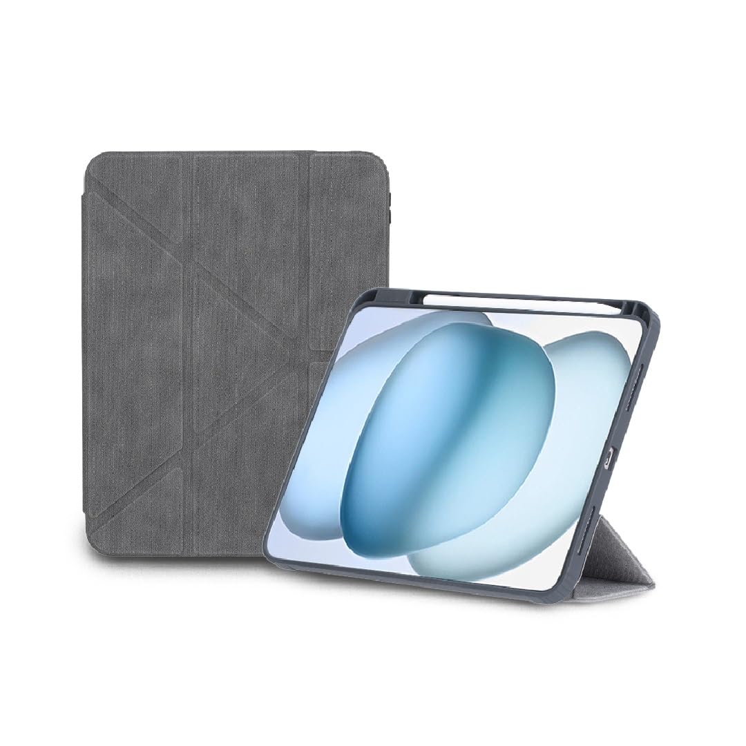 Neopack Alpha Y Fold Smart Cover with Pencil Holder for Apple iPad
