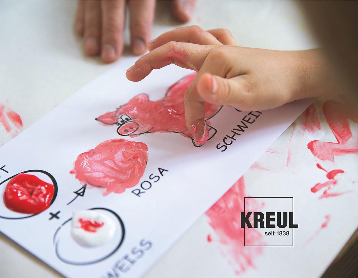 Kreul 29150 - Mucki dedo pinta PowerPack Muéstrame el mundo de los colores , color/modelo surtido