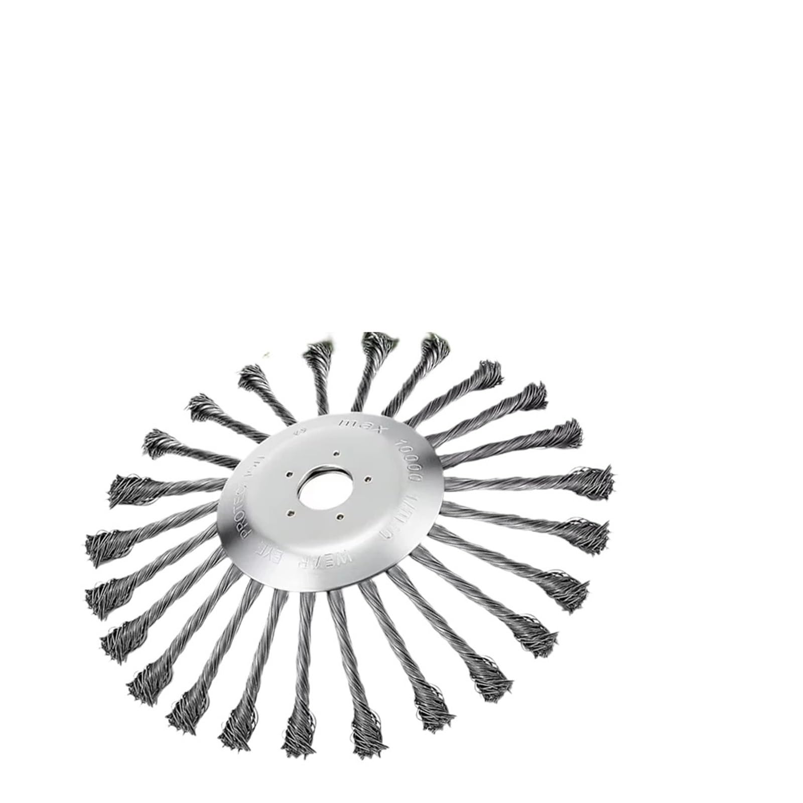 Cortadora de malezas de 6/10 Pulgadas, Cabezal de césped, cortadora de césped, Disco de Cepillo de Rueda de Alambre Giratorio Universal, Cabezal de Corte for jardín, Herramienta de Corte(10 Inch Set)