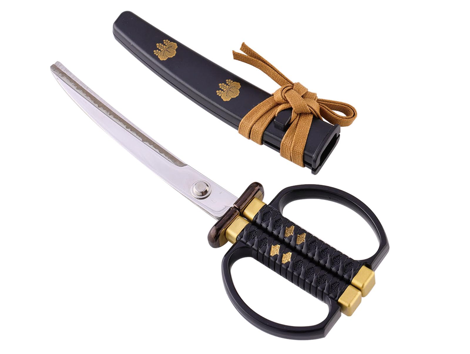 Amazon.co.jp: ニッケン刃物 日本刀はさみ 豊臣秀長モデル SW-30TK