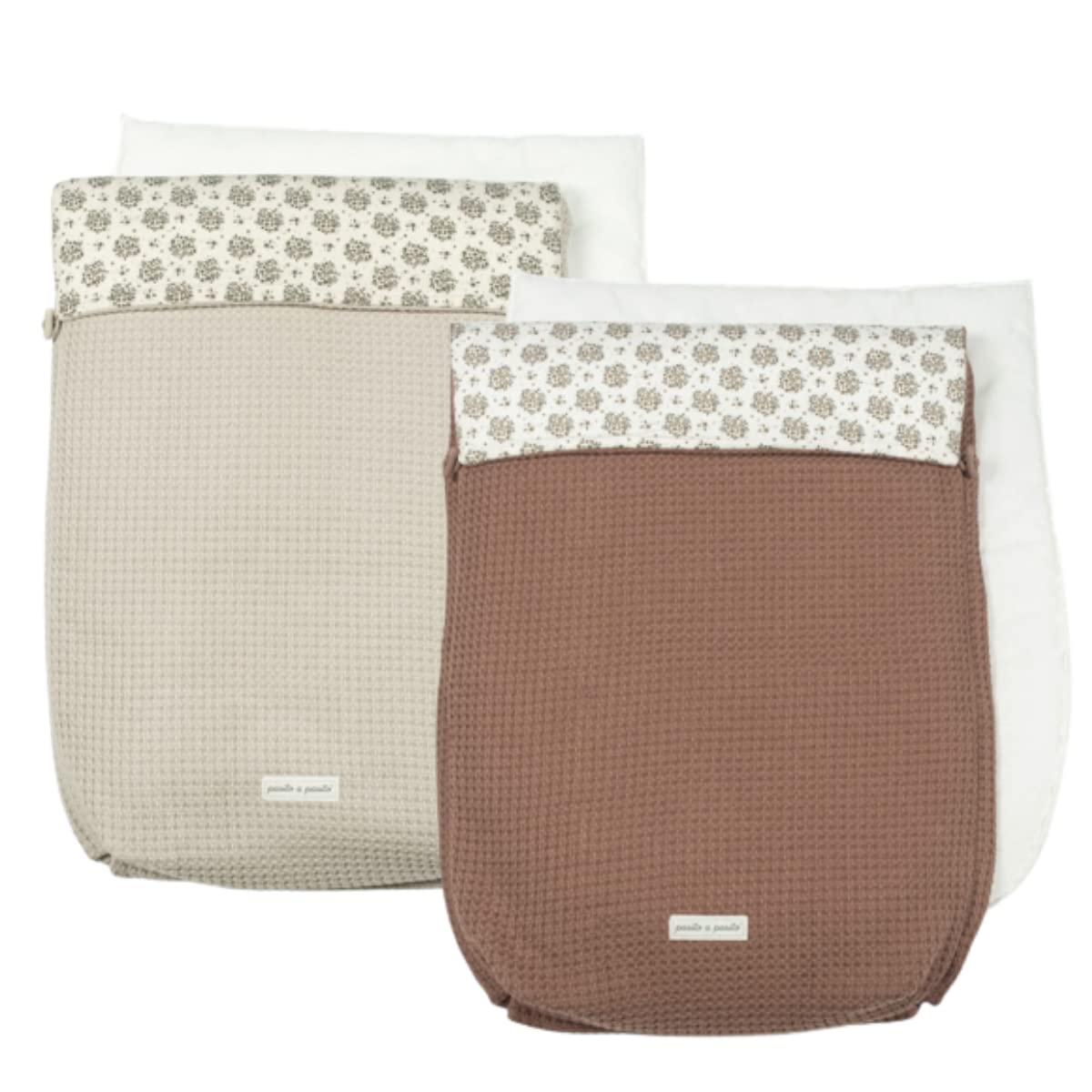 Pasito a Pasito Casilda 3-in-1 Cuckoo Bag - Taupe, Turtledove