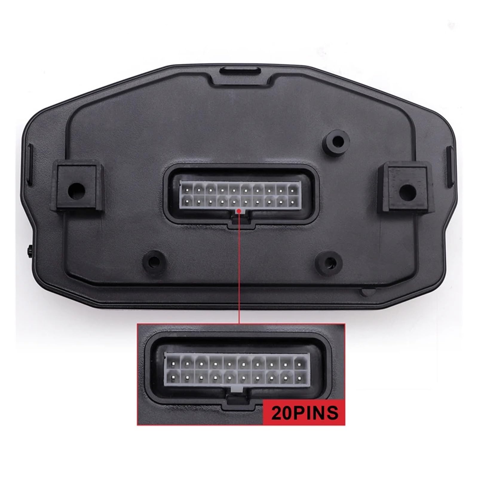 Tachimetro Universale Per Moto, Contachilometri Digitale Retroilluminato Per B&MW Per Ho&nda Per Du&cati Per Kaw&asaki Per Ya&maha 2,4 Cilindri Contachilometri