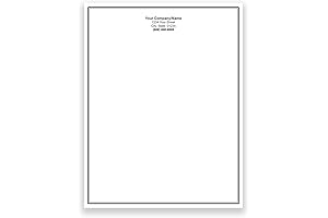 Premium Linen Custom Stationery Designed Just for You