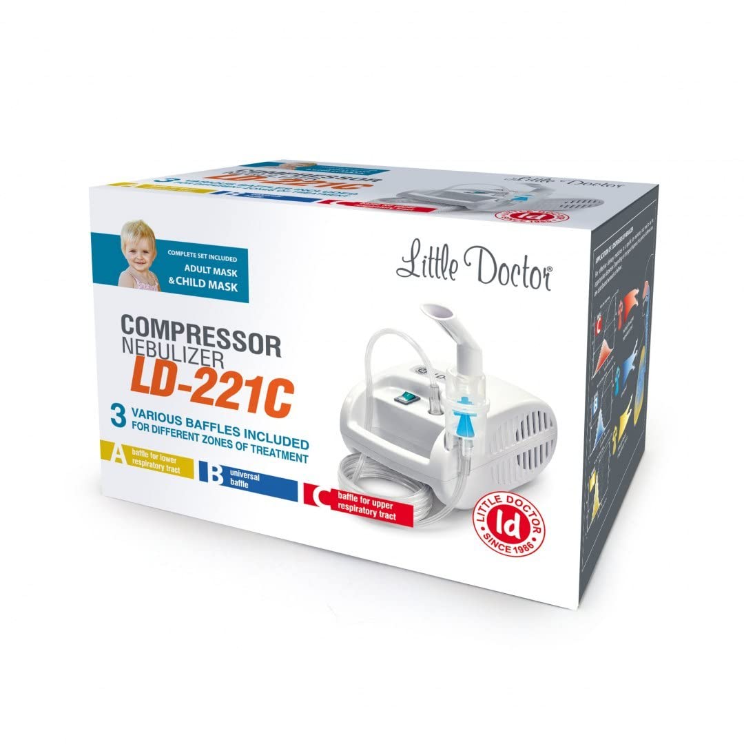 LD-221C inalatore Aerosol terapia, nebulizzatore con compressore